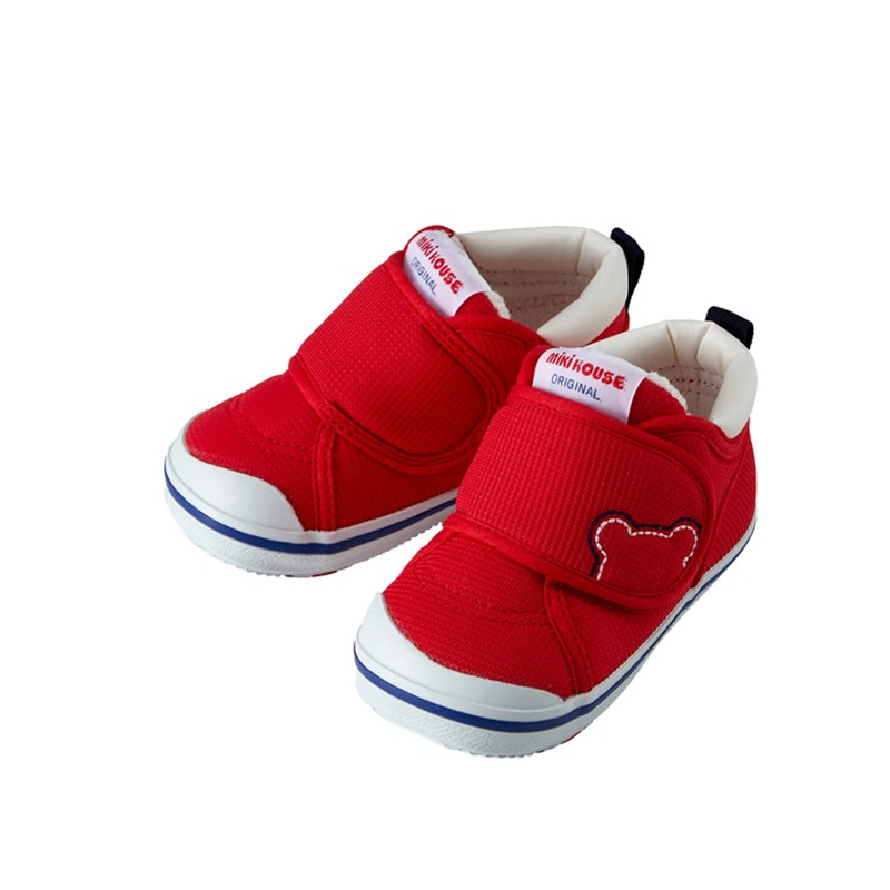 MIKI HOUSE Second Baby Shoes- Red (Stage 2) | Authorized dealer in ...