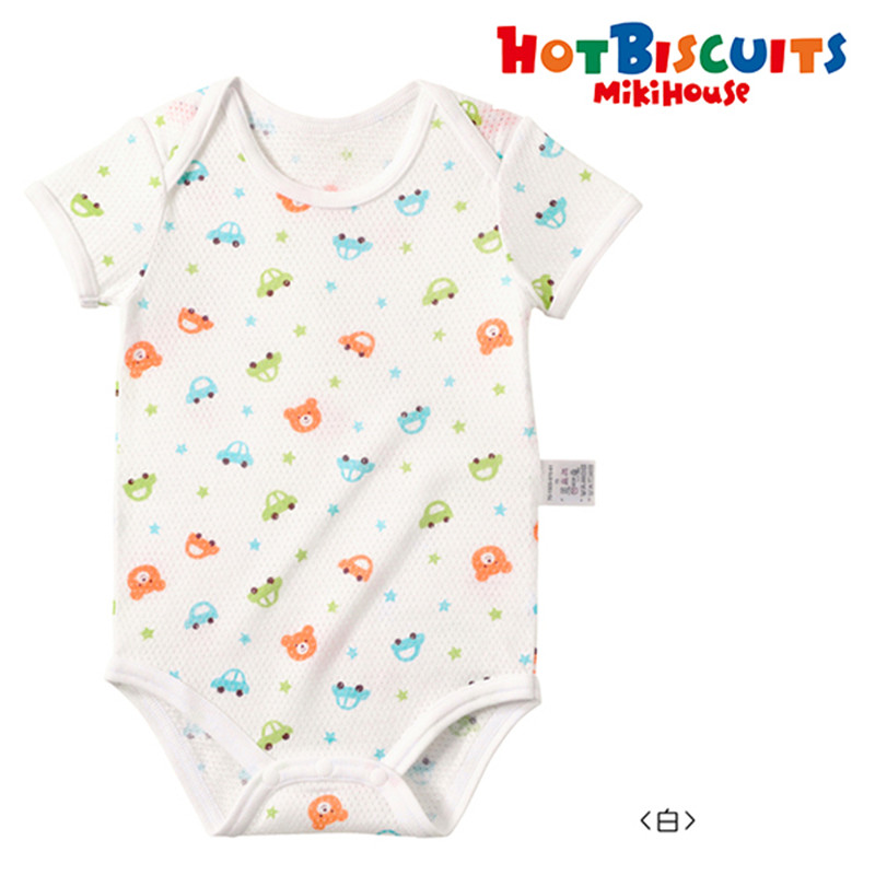 MIKI HOUSE HOT BISCUITS Baby Body Shirt (70cm-90cm)