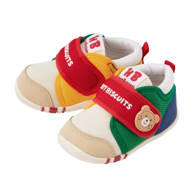 MIKI HOUSE Hot Biscuits First Baby Shoes(Stage 1) Multicolors